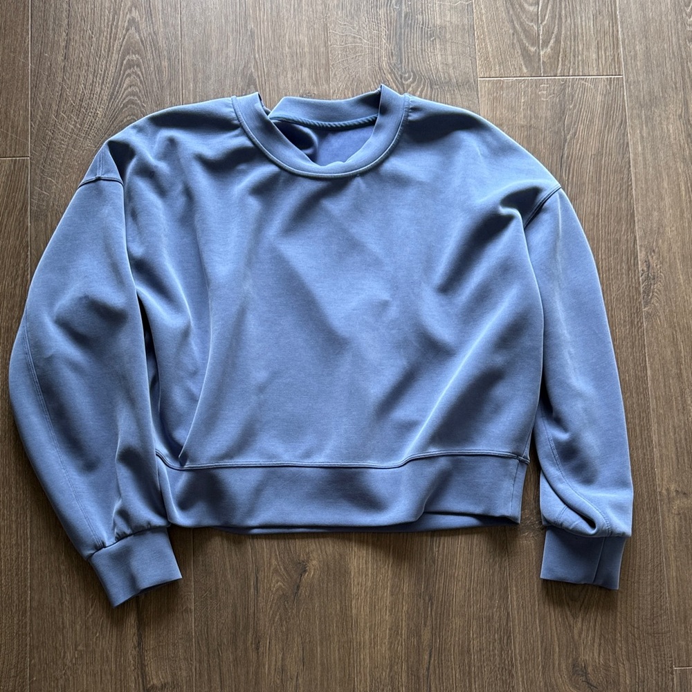 Lululemon Softstreme Perfectly Oversized Cropped Crew